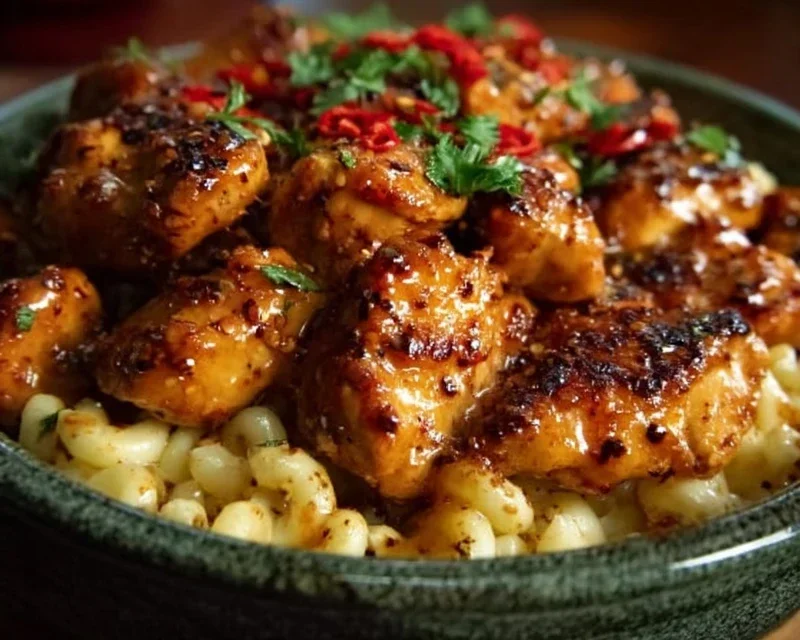 Sweet and Spicy Honey Pepper Chicken