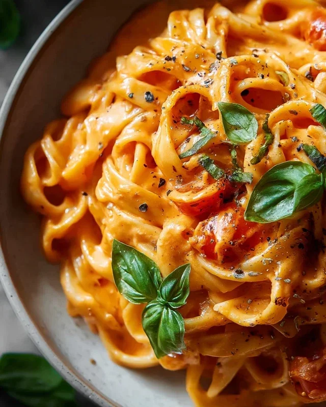 Easy One Pot Creamy Tomato Pasta