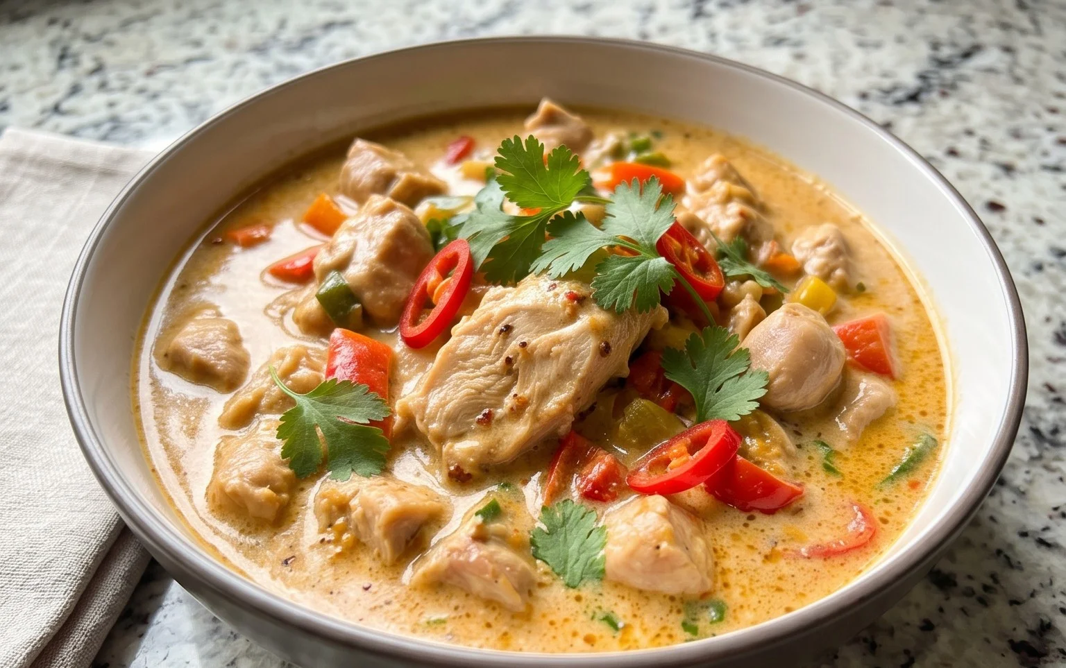 French Chicken Casserole a la Normande