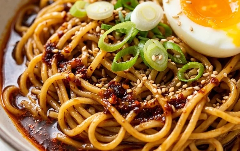Easy Saucy Ramen Noodles