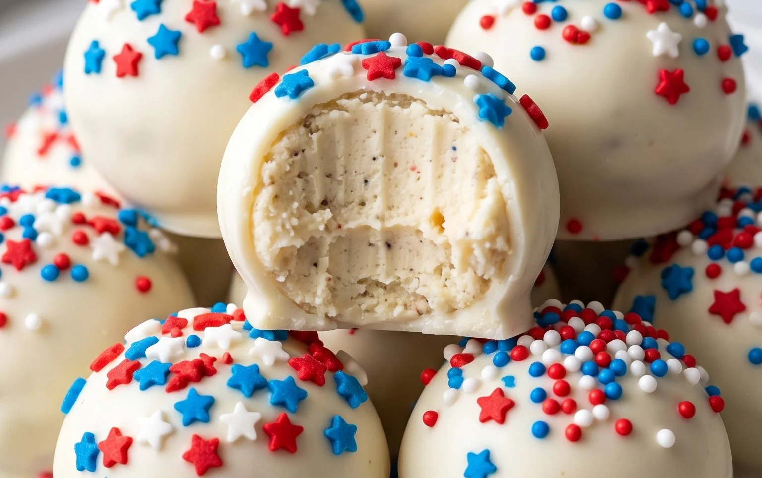 Patriotic Oreo Balls