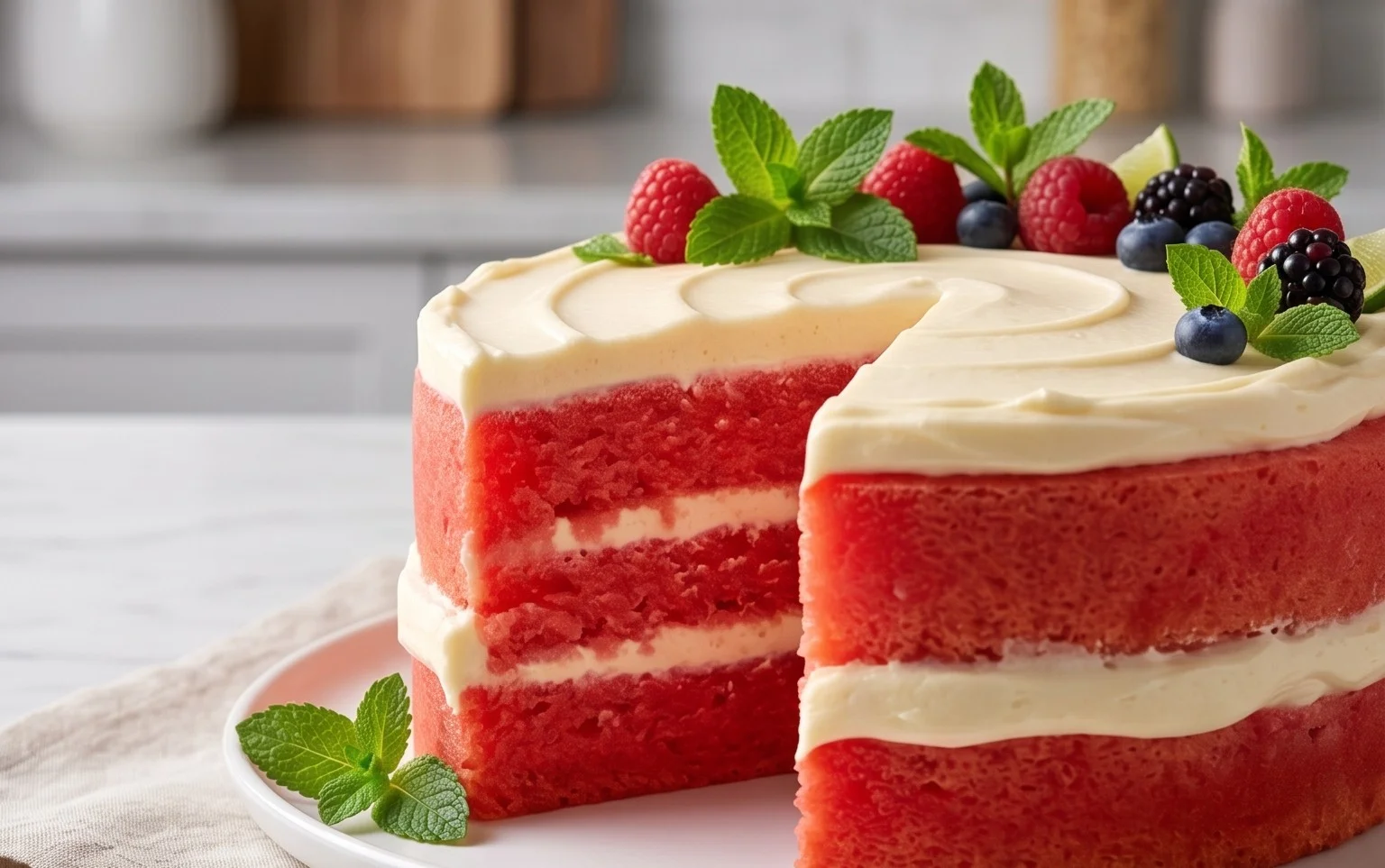 Watermelon Cake
