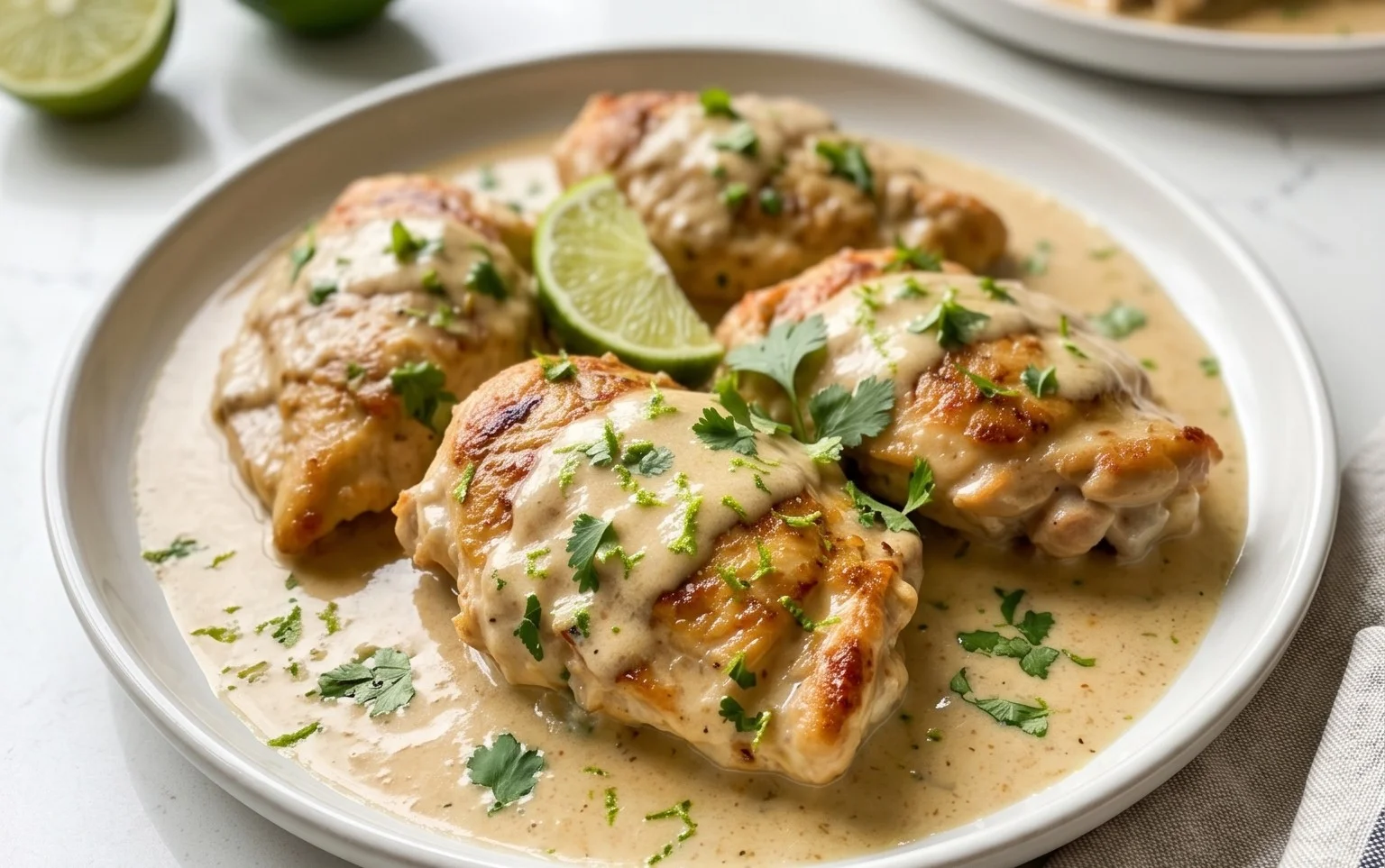 Creamy Coconut Lime Chicken