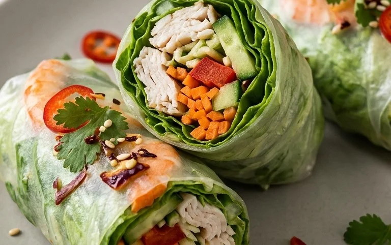 Lettuce Wrap Summer Rolls