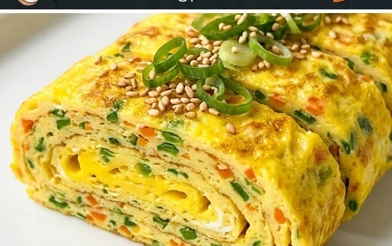 Gyeran Mari (Korean Rolled Omelette)