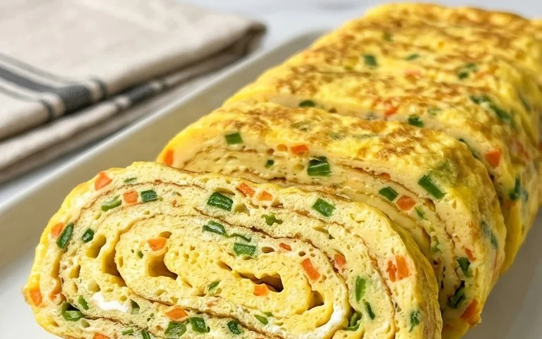 Gyeran Mari (Korean Rolled Omelette)