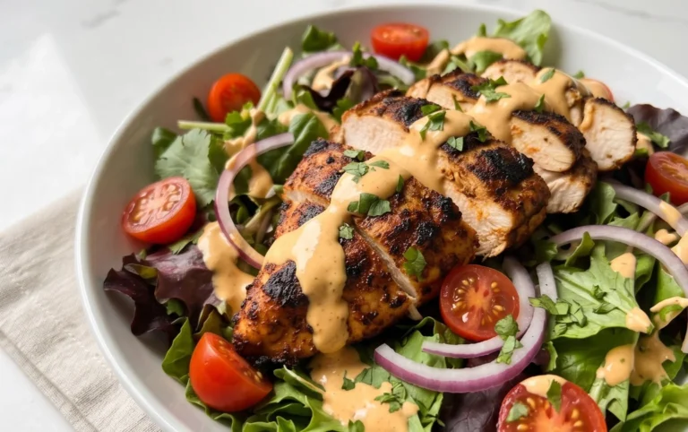 Peruvian Grilled Chicken Salad