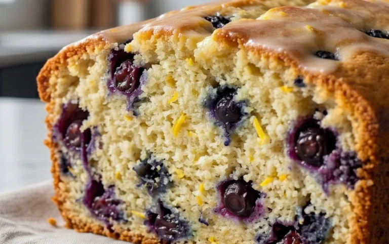 Vegan Lemon Blueberry Cake