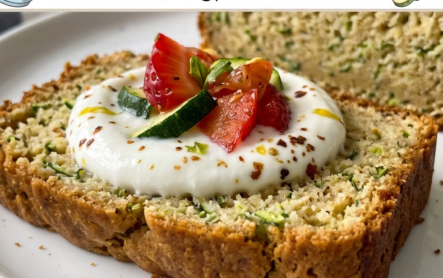 Greek Yogurt Zucchini Bread