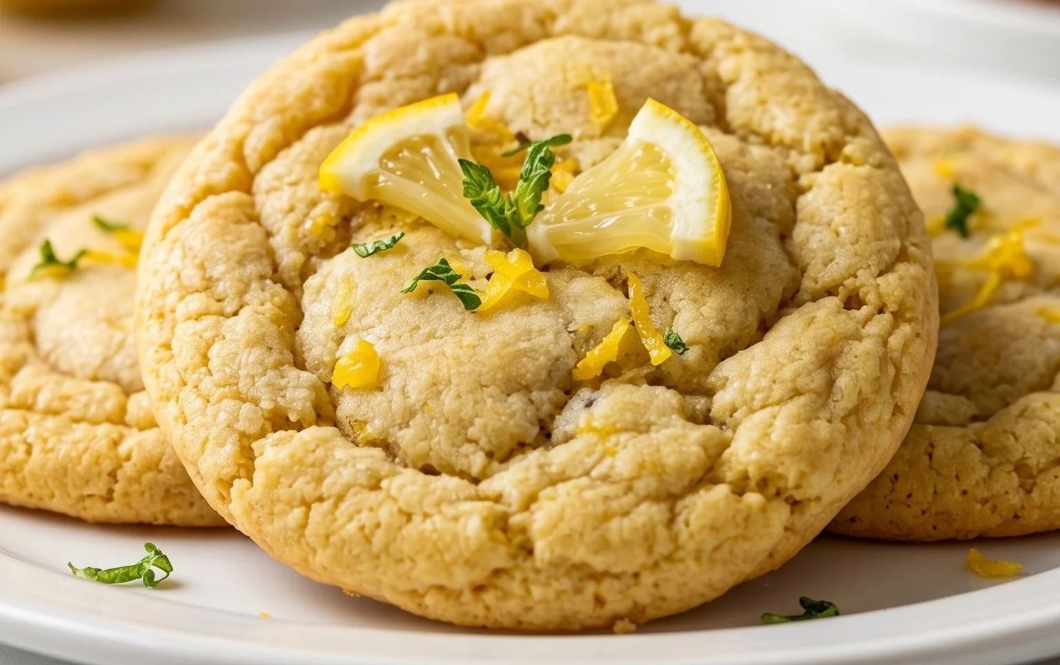 Soft & Chewy Lemon Cookies