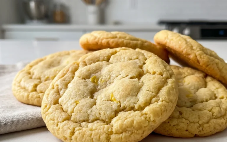 Soft & Chewy Lemon Cookies