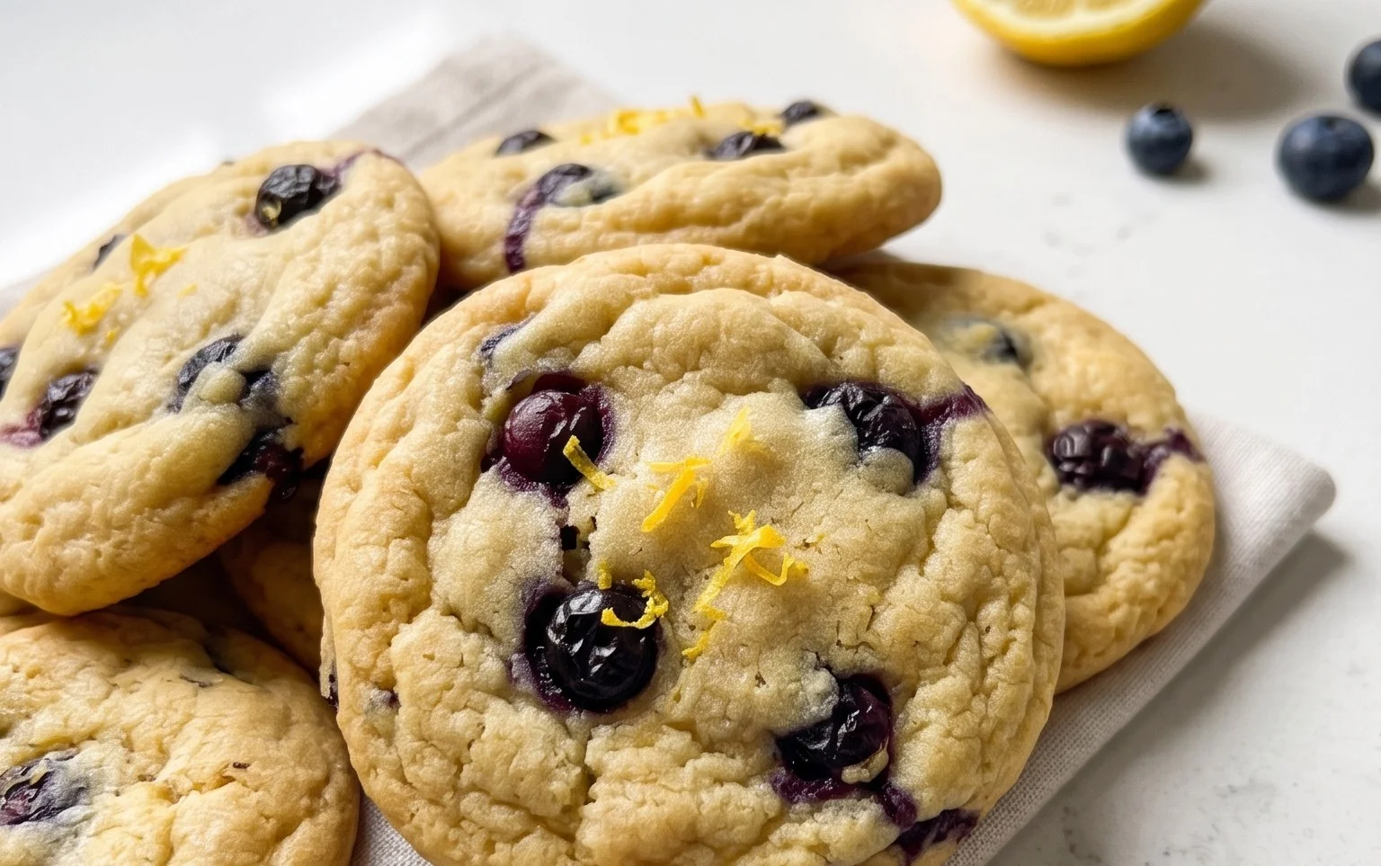 Lemon Blueberry Cookies Recipe