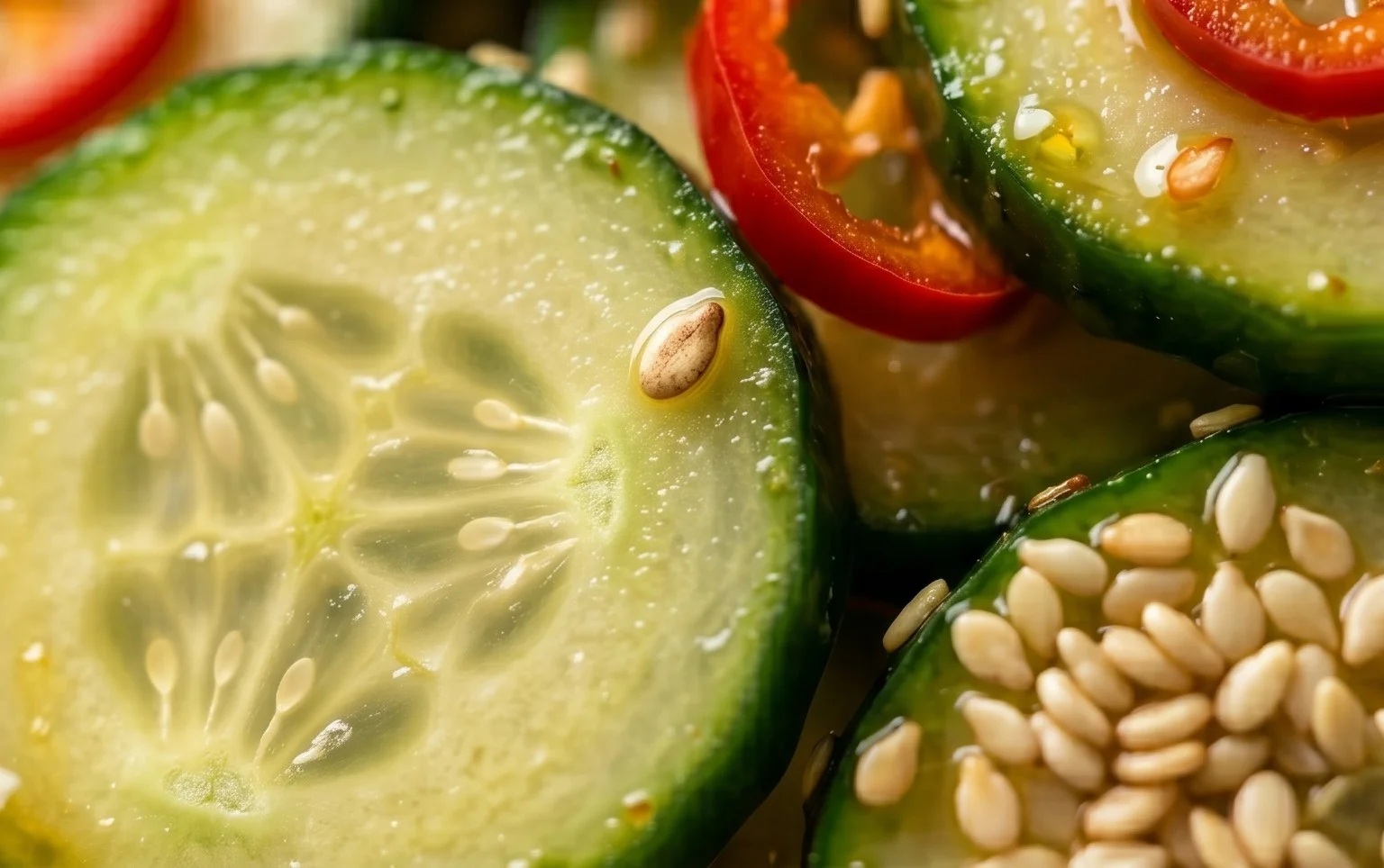 Spicy Asian Cucumber Salad