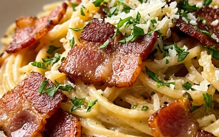 Beef Bacon Pasta