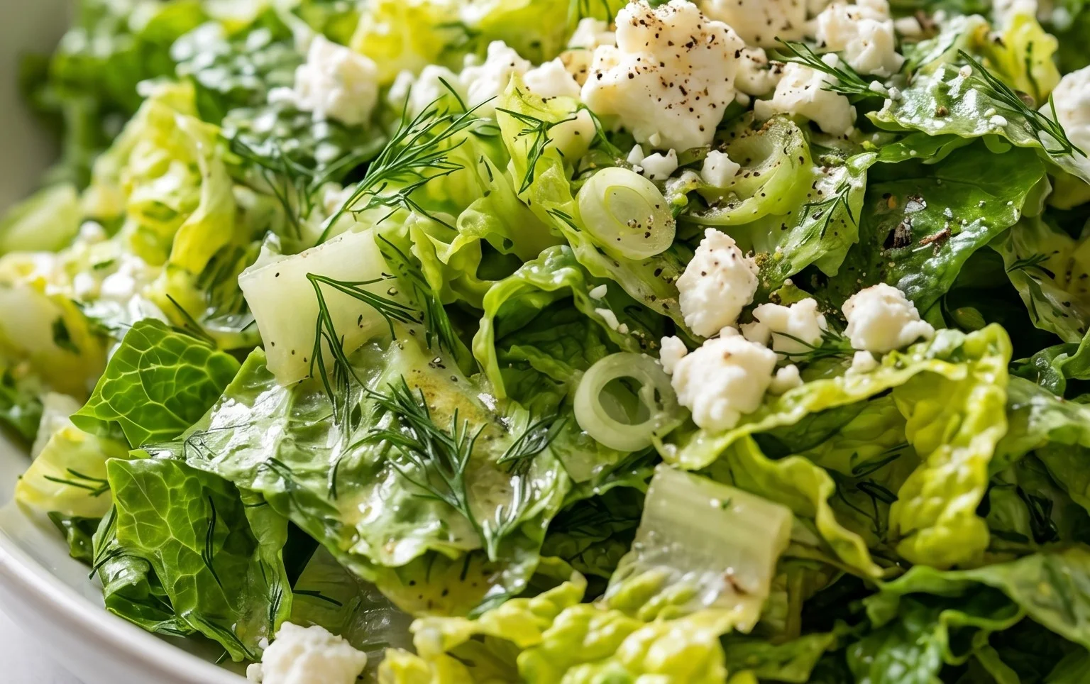 Maroulosalata (Greek Lettuce Salad)