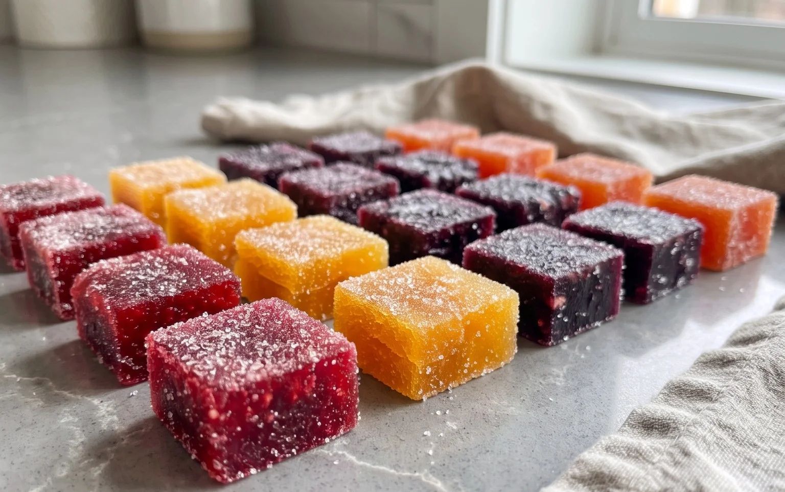 Homemade Pâtes de Fruits (no corn syrup)
