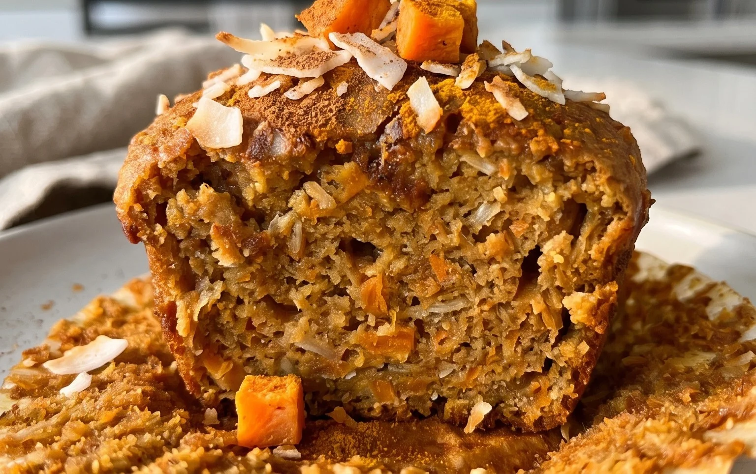 Anti-Inflammatory Coconut and Sweet Potato Muffin Recipe
