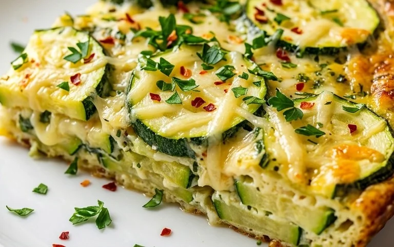 Crustless Zucchini Quiche Recipe