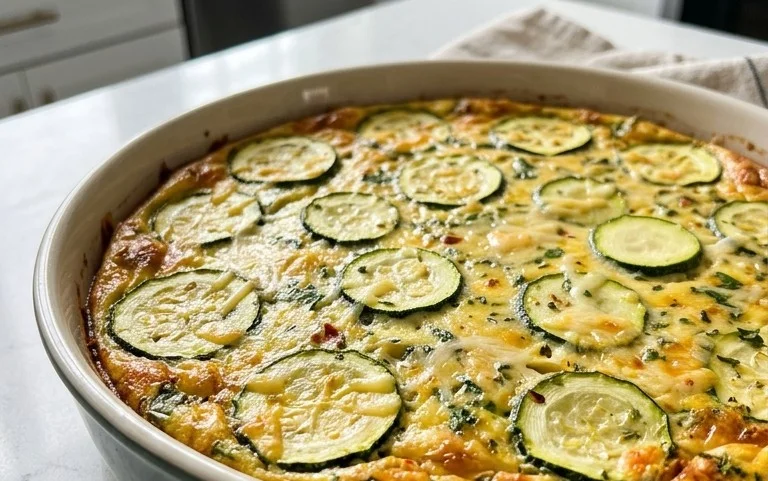 Crustless Zucchini Quiche Recipe