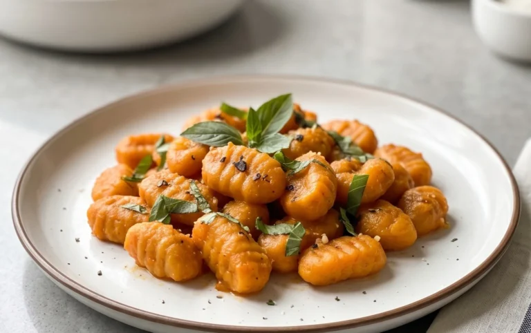 Sweet Potato Gnocchi