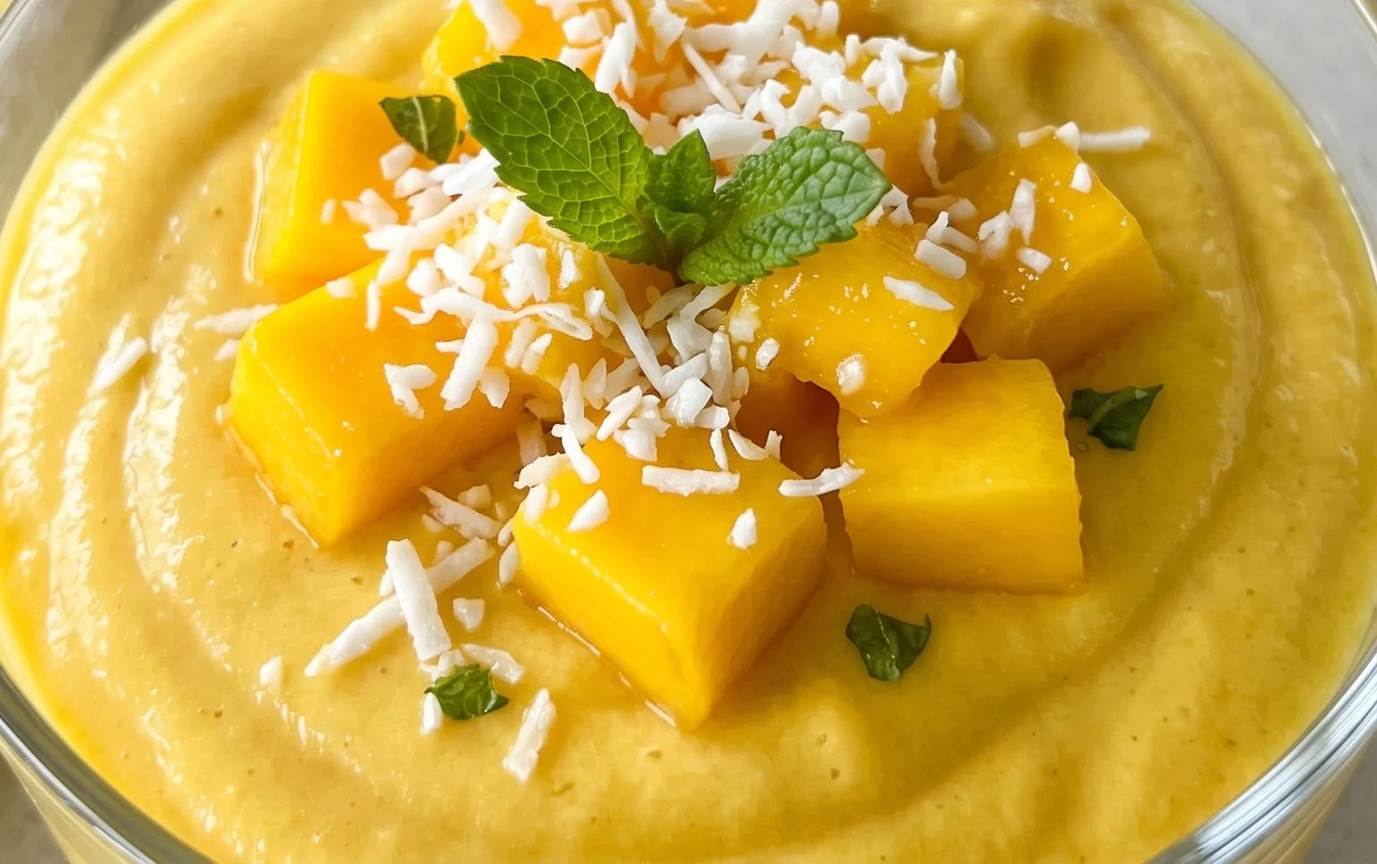 Vegan Mango Mousse