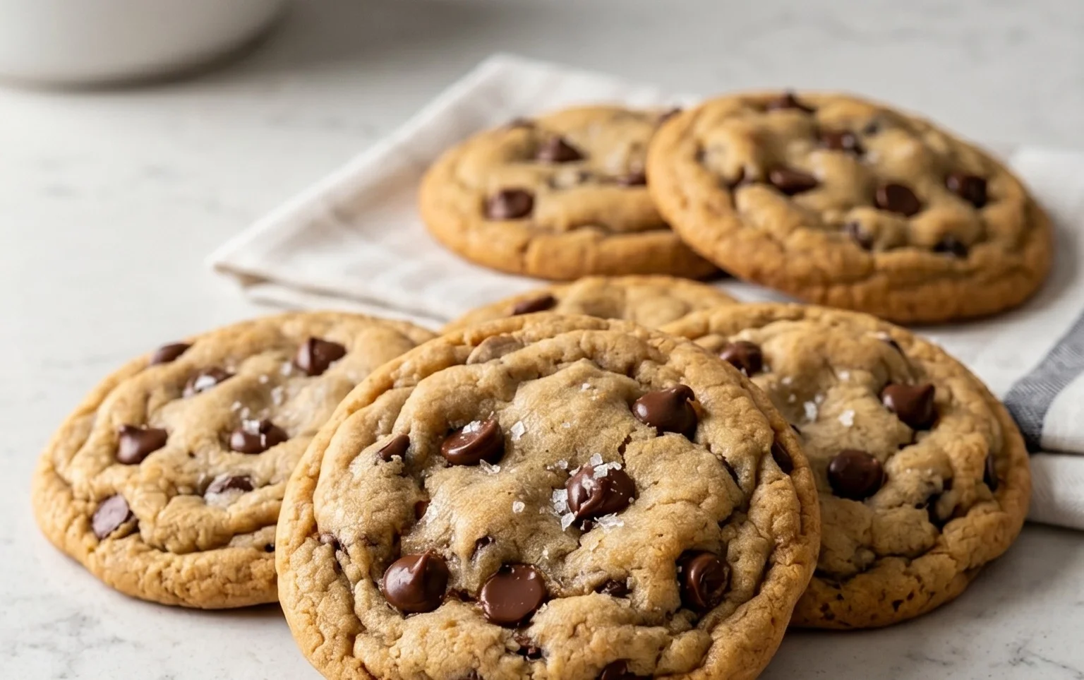 The Best Soft Chocolate Chip Cookies