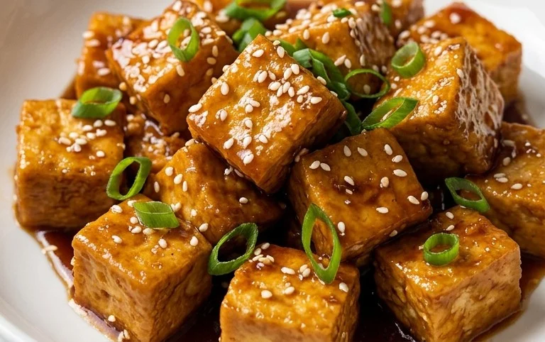 Honey Garlic Tofu