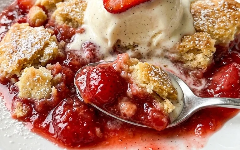 Strawberry Cobbler