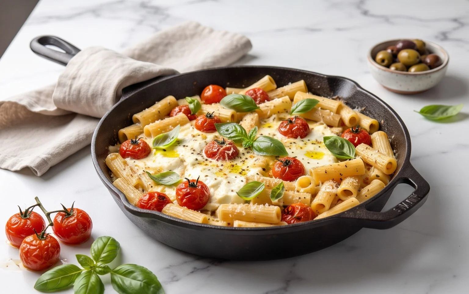 BAKED FETA PASTA