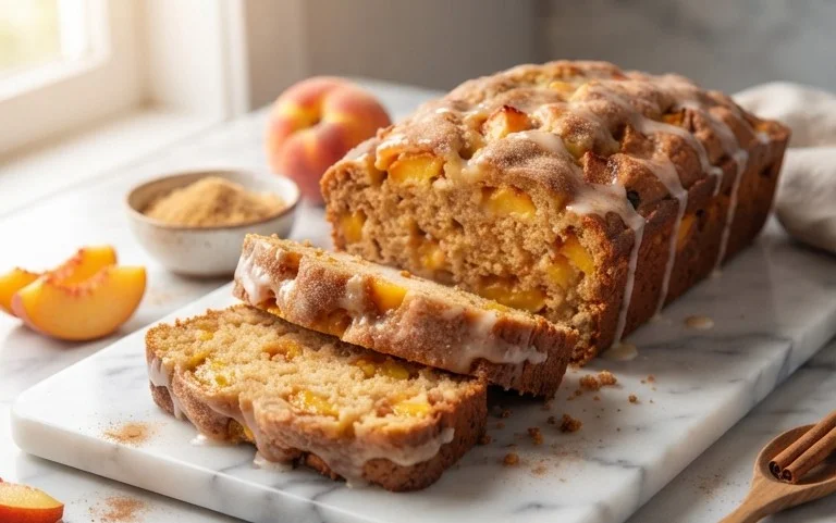Spiced Peach Bread