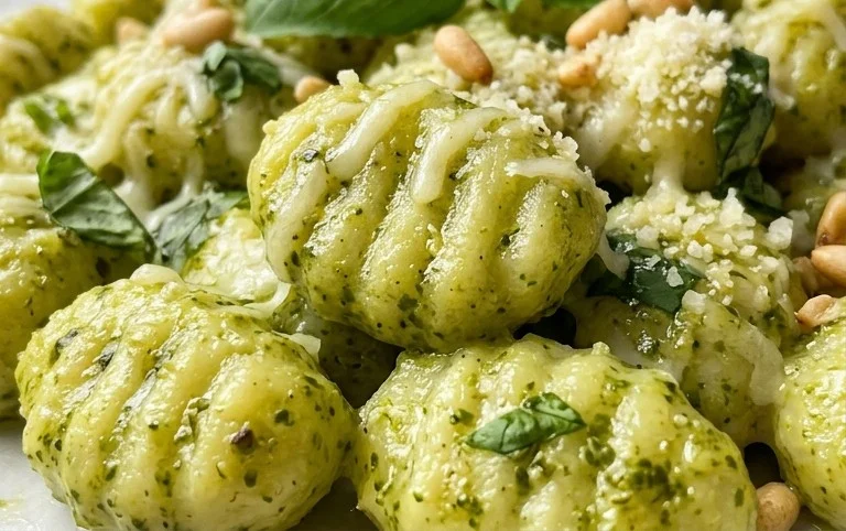 Creamy Pesto Gnocchi