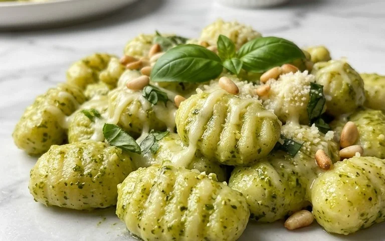 Creamy Pesto Gnocchi