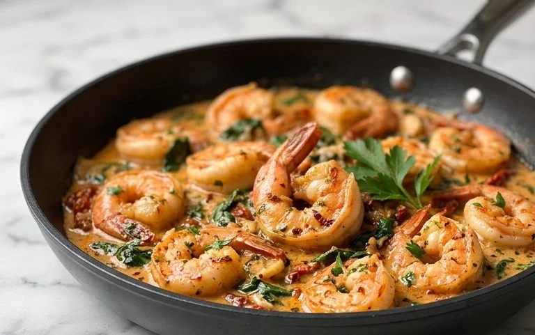 Tuscan Shrimp (One-Pan, 30-Minute Dinner)