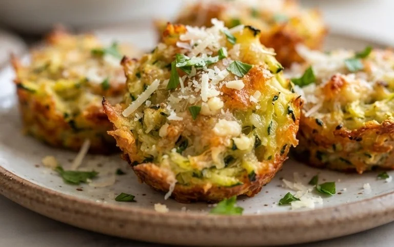 Zucchini Garlic Bites