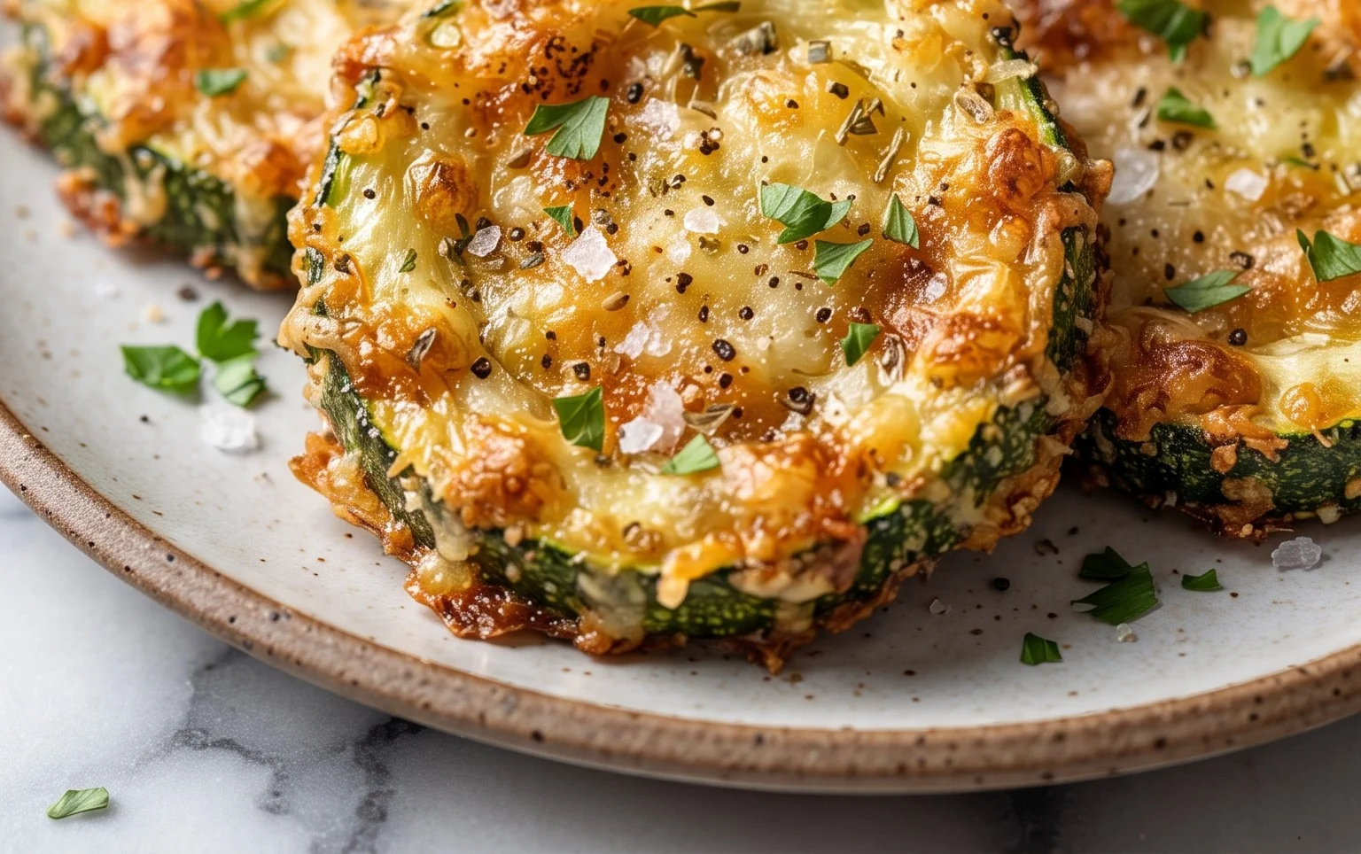 Baked Parmesan Zucchini