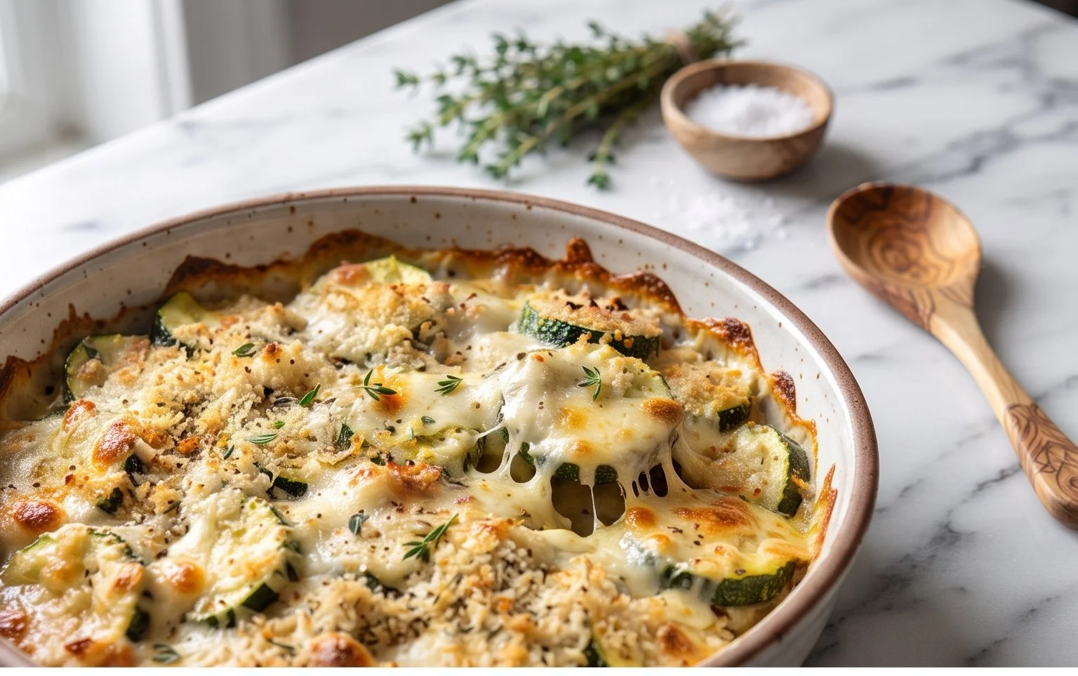 Baked Zucchini and Cheese
