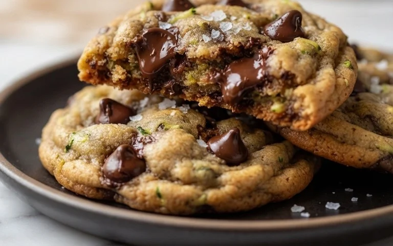 Zucchini Chocolate Chip Cookies