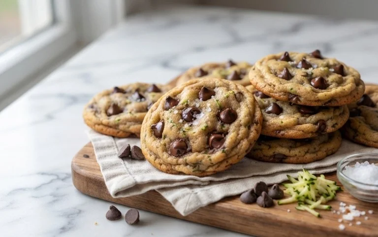 Zucchini Chocolate Chip Cookies