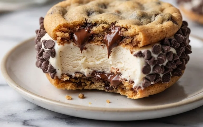 Cookie Ice Cream Sandwiches (Like a Chipwich!)