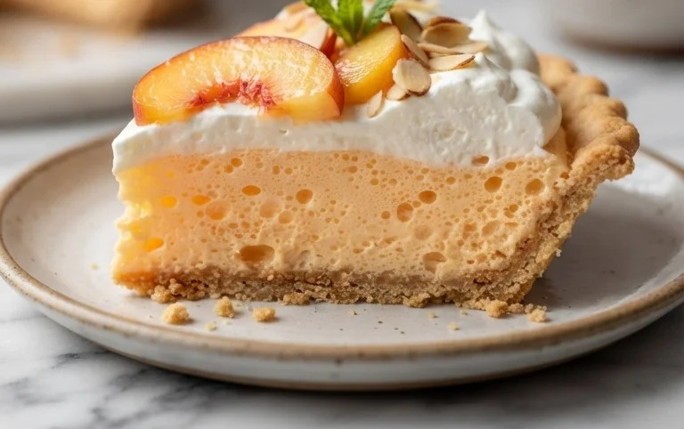 Peach Chiffon Pie
