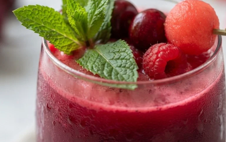 Watermelon Cherry Berry Beet Juice