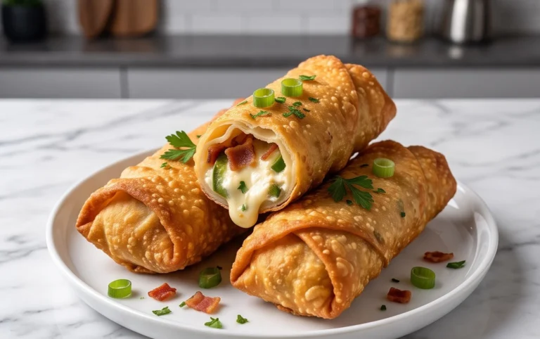 Jalapeno Popper Egg Rolls
