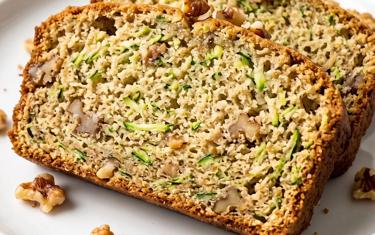 Low Sugar Zucchini Bread