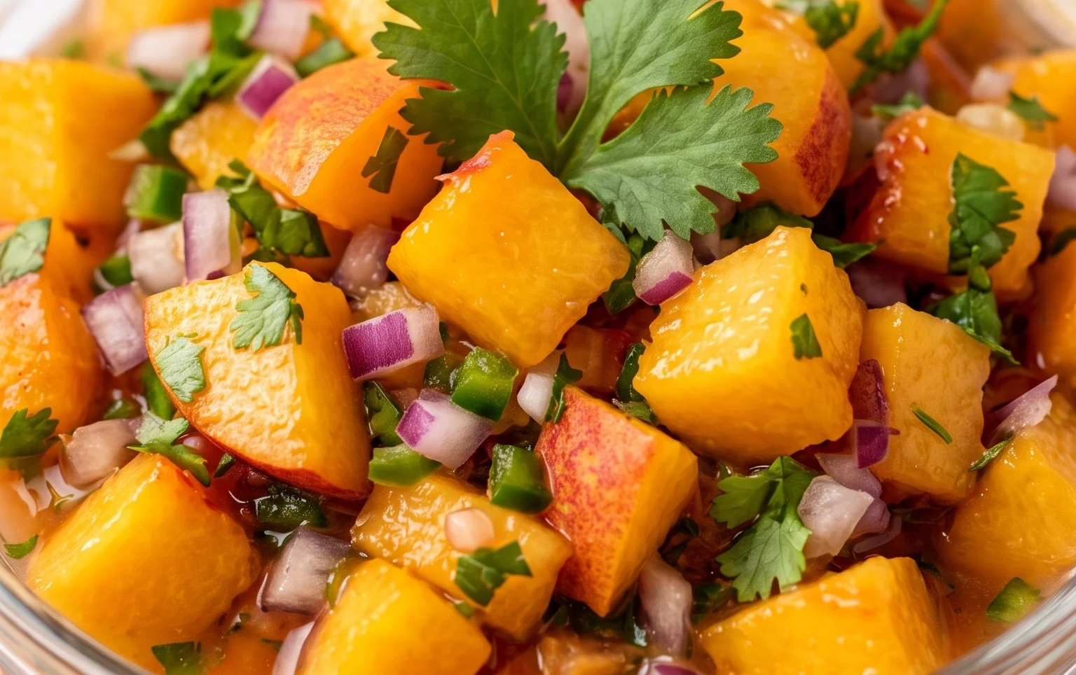 Fresh Peach Salsa