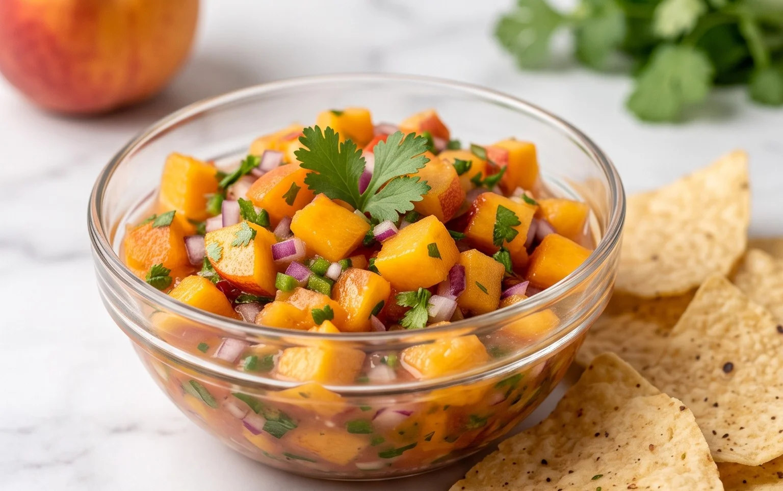 Fresh Peach Salsa