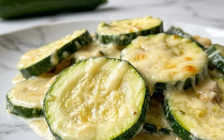 Creamy Parmesan Zucchini
