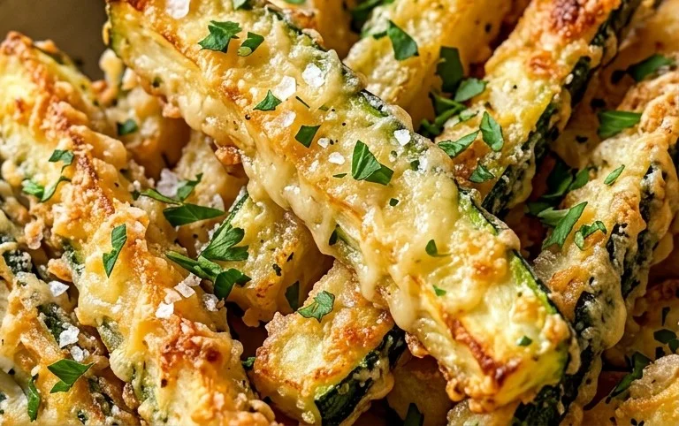 Baked Parmesan Zucchini Fries