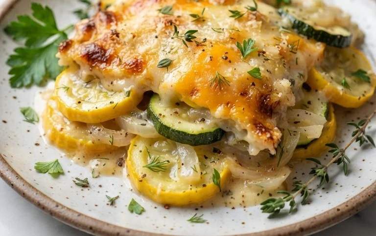 Zucchini and Squash Casserole Recipe