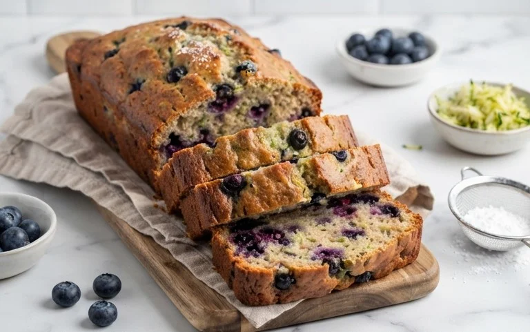 Blueberry Zucchini Bread