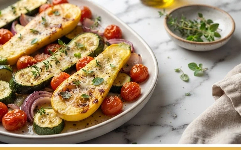 Roasted Summer Squash